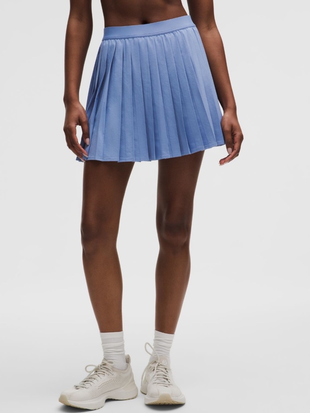 lululemon athletica Light Blue Pleated Skater Skirt